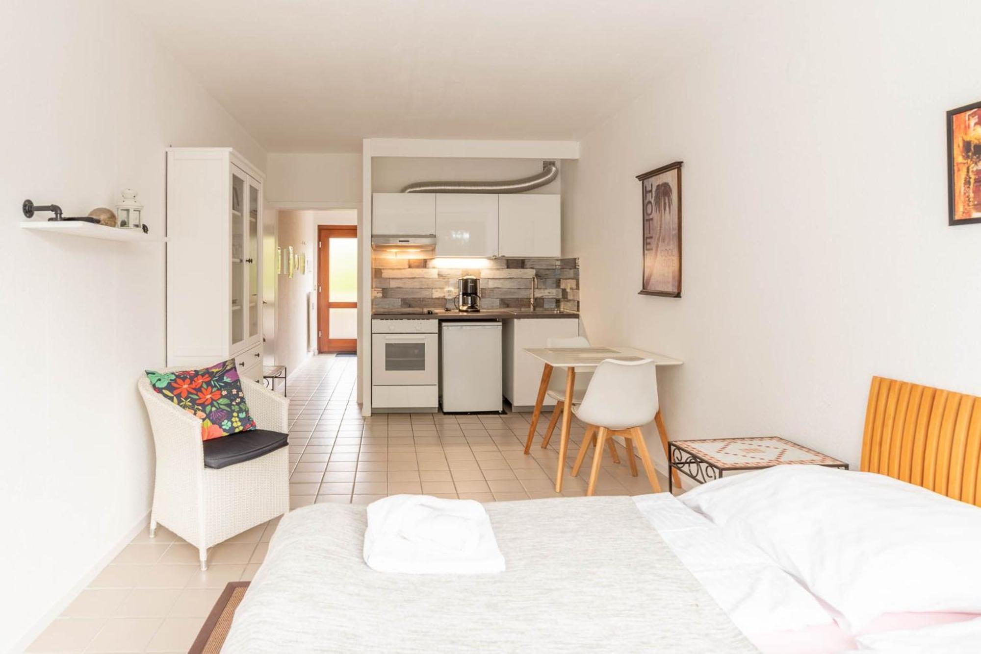 Ferienwohnung Kajuete 19 Schilksee Buitenkant foto